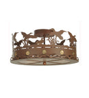 Meyda 16" Wide Ducks in Flight Flushmount 254833