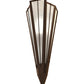 Meyda 7.25" Wide Brum Wall Sconce 255671