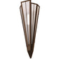 Meyda 7.25" Wide Brum Wall Sconce 255671