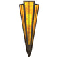 Meyda 7.25" Wide Brum Wall Sconce 255671