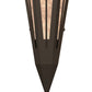 Meyda 7.25" Wide Brum Wall Sconce 255671