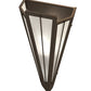 Meyda 7.25" Wide Brum Wall Sconce 255671