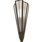 Meyda 7.25" Wide Brum Wall Sconce 255671