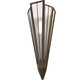 Meyda 7.25" Wide Brum Wall Sconce 255671
