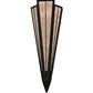 Meyda 7.25" Wide Brum Wall Sconce 255671