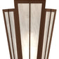 Meyda 7.25" Wide Brum Wall Sconce 255671