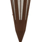 Meyda 7.25" Wide Brum Wall Sconce 255671