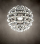 Meyda 60" Wide Atlas Alva Chandelier 256168