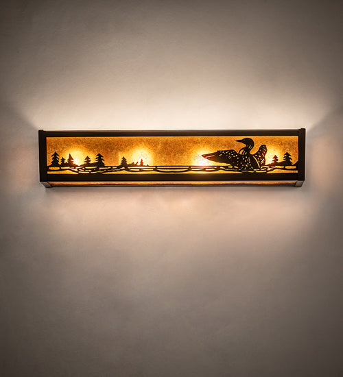 Meyda 24" Wide Loon Vanity Light 256556