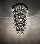 Meyda 60" Wide Cretella 72 Light Six Tier Chandelier 257009