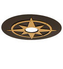 Meyda 32" Wide Pelorus Ceiling Medallion 259432