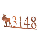 Meyda 24" Wide Moose Personalized Sign 259691