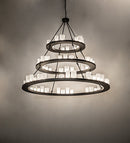 Meyda 72" Wide Loxley Shelburne 3 Tier Chandelier 260986