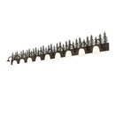 Meyda 96" Wide Tall Pines 10 Light Vanity Light 261118