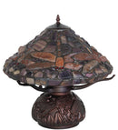 Meyda 17" High Dragonfly Agata Table Lamp- 261252