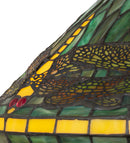 Meyda 17" High Tiffany Dragonfly Table Lamp - 261256