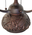 Meyda 17" High Tiffany Dragonfly Table Lamp - 261256