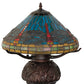 Meyda 17" High Tiffany Dragonfly Table Lamp - 261259