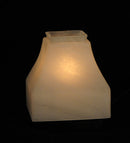 Meyda 5"Sq Bungalow Alabaster Shade '26250