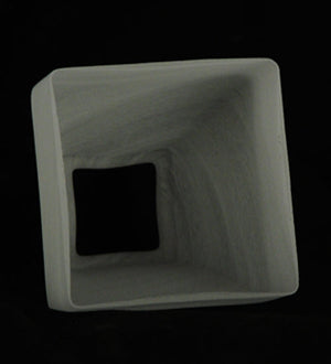Meyda 5"Sq Bungalow Alabaster Shade '26250