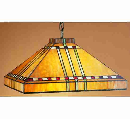 Meyda 17"Sq Prairie Corn Pendant 26291