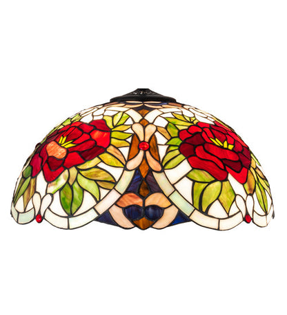 Meyda 20" Wide Renaissance Rose Shade '26305