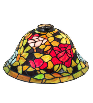 Meyda 12" Wide Tiffany Rosebush Shade '26319
