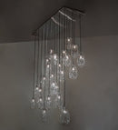 Meyda 72" Long Celine 24 Light Oblong Cascading Pendant 263357