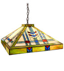 Meyda 17"Sq Prairie Wheat Pendant 26464