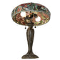 Meyda 26" High Tiffany Peony Table Lamp- 265061