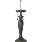 Meyda 26" High Tiffany Peony Table Lamp- 265061