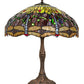 Meyda 26" High Tiffany Hanginghead Dragonfly Table Lamp- 265288
