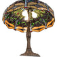 Meyda 26" High Tiffany Hanginghead Dragonfly Table Lamp- 265288