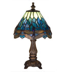 Meyda 11.5"H Tiffany Hanginghead Dragonfly Mini Lamp '26613