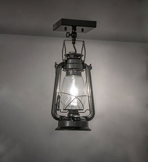 Meyda 7" Wide Miners Lantern Flushmount 266368