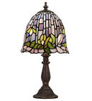 Meyda 15" High Flowering Lotus Mini Lamp '26647
