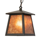 Meyda 7" Square Mission Prime Mini Pendant - 267958