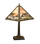 Meyda 10" High Camel Mission Accent Lamp 26843