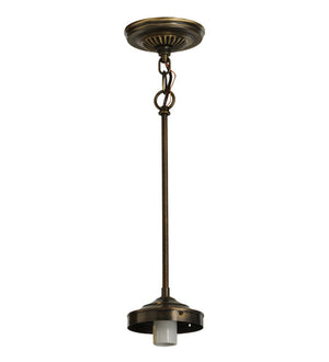 Meyda 5"W Mahogany Bronze 1 LT Adjustable Pendant Hardware 26978