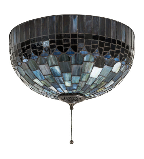 Meyda 16"W Tiffany Candice Flushmount 27444
