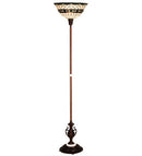 Meyda 71"H Tiffany Roman Torchiere 27534