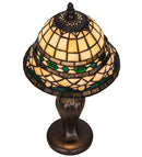 Meyda 15"H Tiffany Roman Mini Lamp '27535
