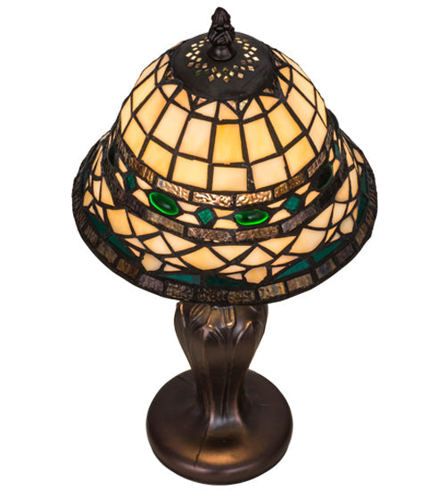 Meyda 15"H Tiffany Roman Mini Lamp '27535