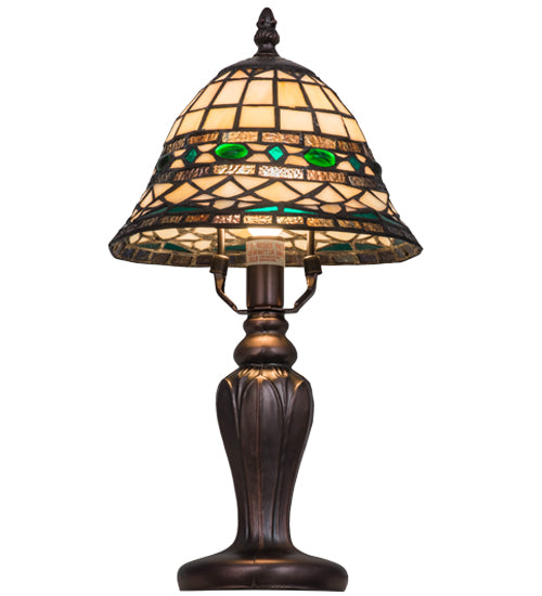 Meyda 15"H Tiffany Roman Mini Lamp '27535