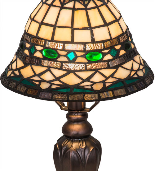 Meyda 15"H Tiffany Roman Mini Lamp '27535