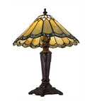 Meyda 15.5" High Carousel Jadestone Accent Lamp- 27569