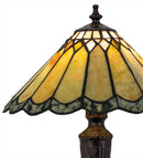 Meyda 15.5" High Carousel Jadestone Accent Lamp- 27569
