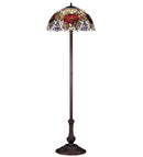 Meyda 63" High Renaissance Rose Floor Lamp '27601