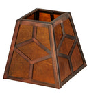 Meyda 5"Sq Diamond Craftsman Shade '27880