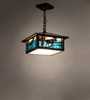 Meyda 11.5" Square Moose Creek Pendant 27885